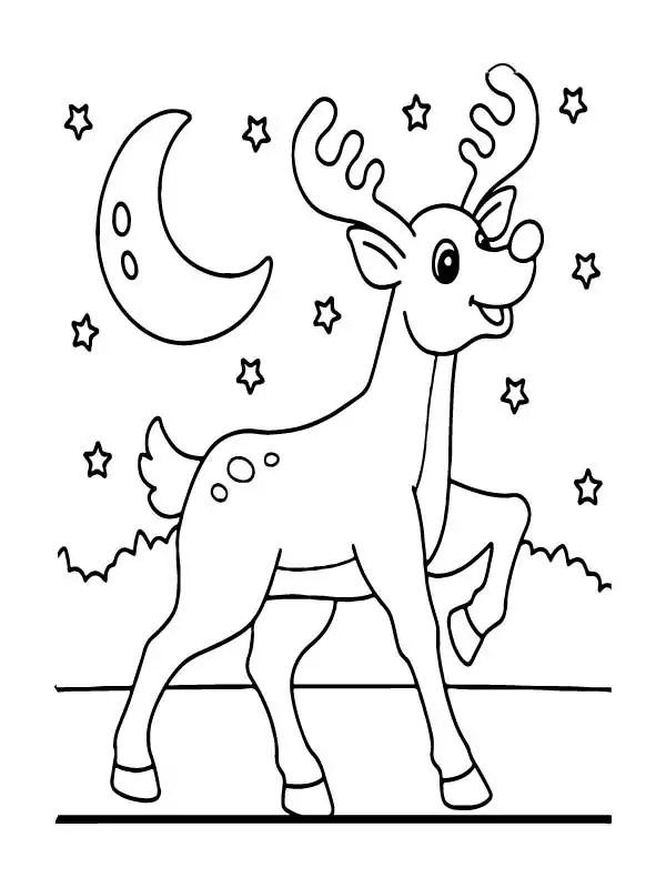 Cheerful Reindeer