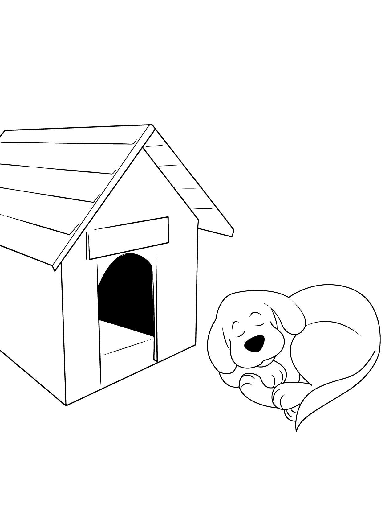 Clifford and Dog House