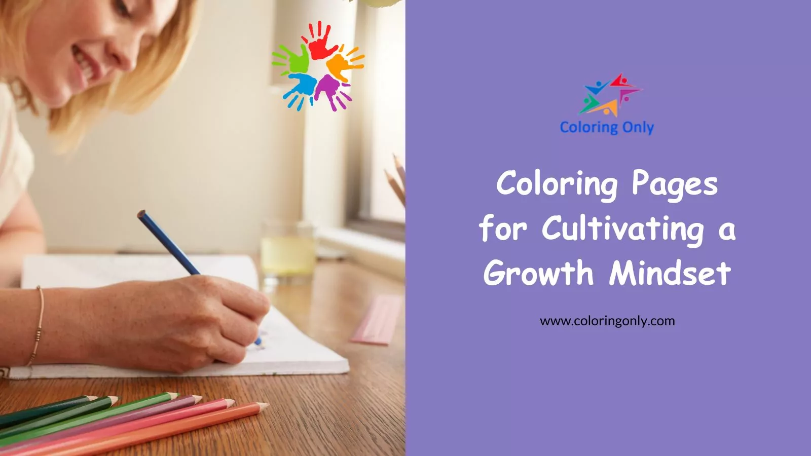 Coloring Pages for Cultivating a Growth Mindset