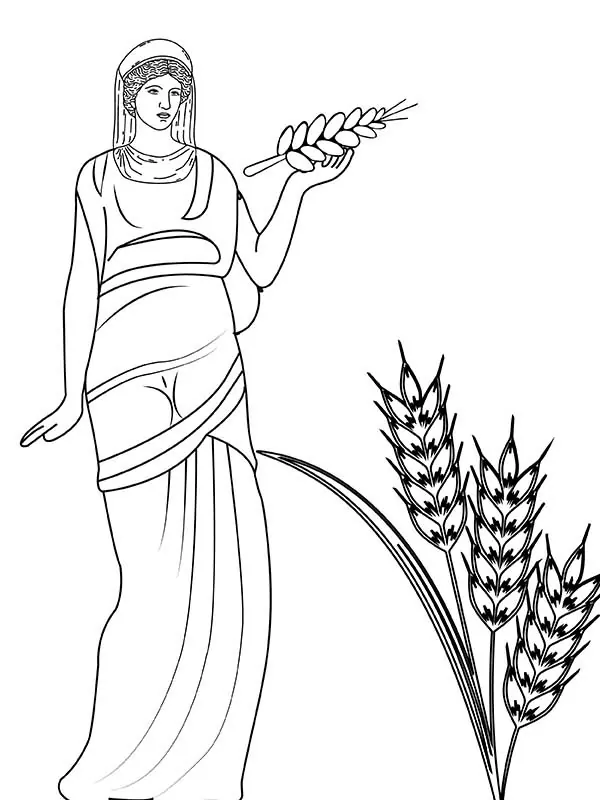 Demeter The Goddess of Harvest