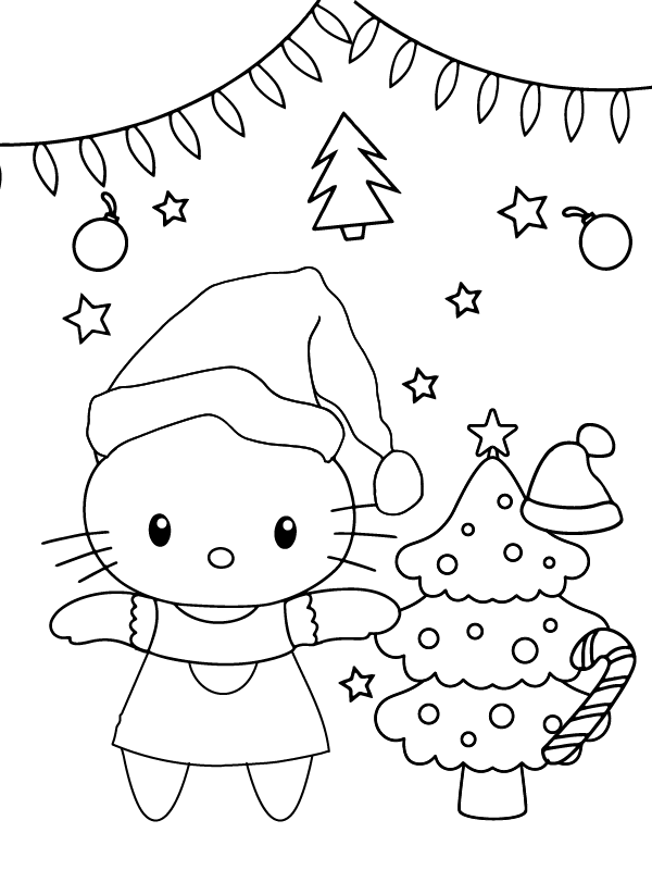 Easy Hello Kitty Christmas