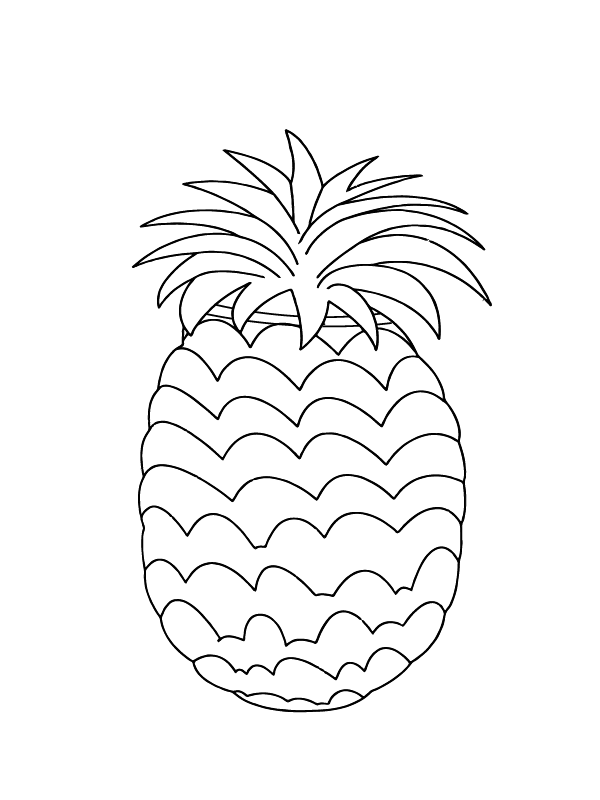 Einfache Ananas