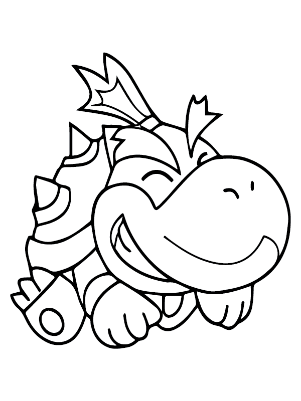 Excited Baby Bowser