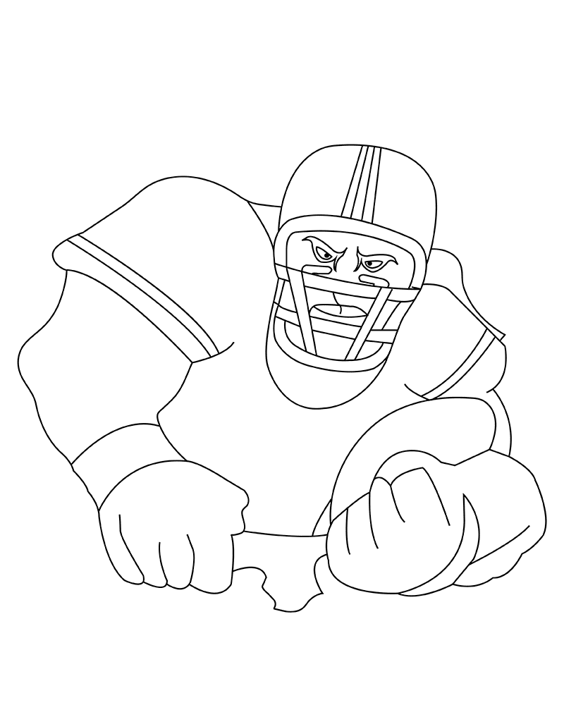 Expressive Anger - 49ers Football Player