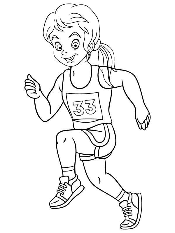 Female Runner Athlete