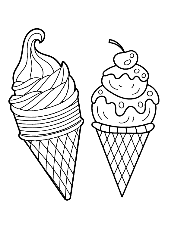 Flavorful Cream Cone