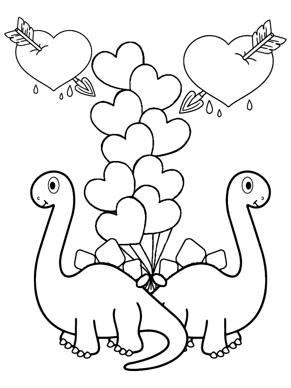 Free Dinosaur Valentines