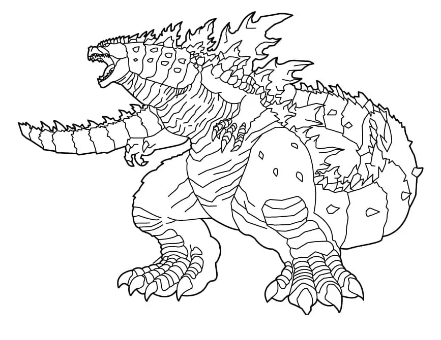 Riesiger Godzilla