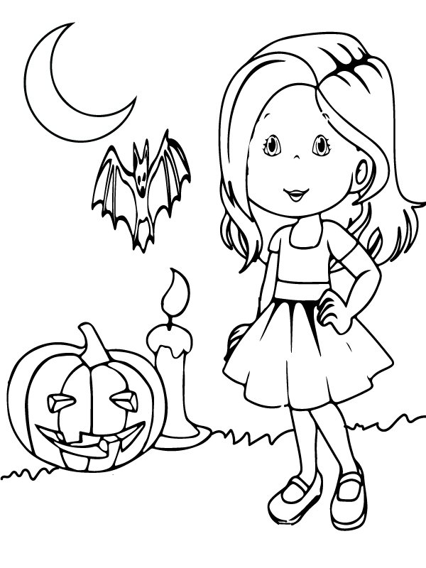 Girl Preschool Halloween