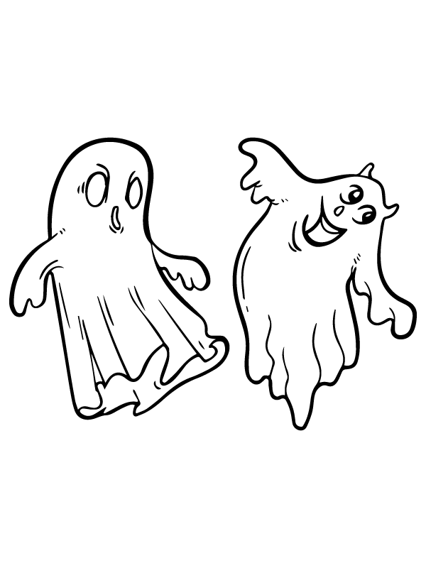 Scary Halloween Boo-tiful Ghost