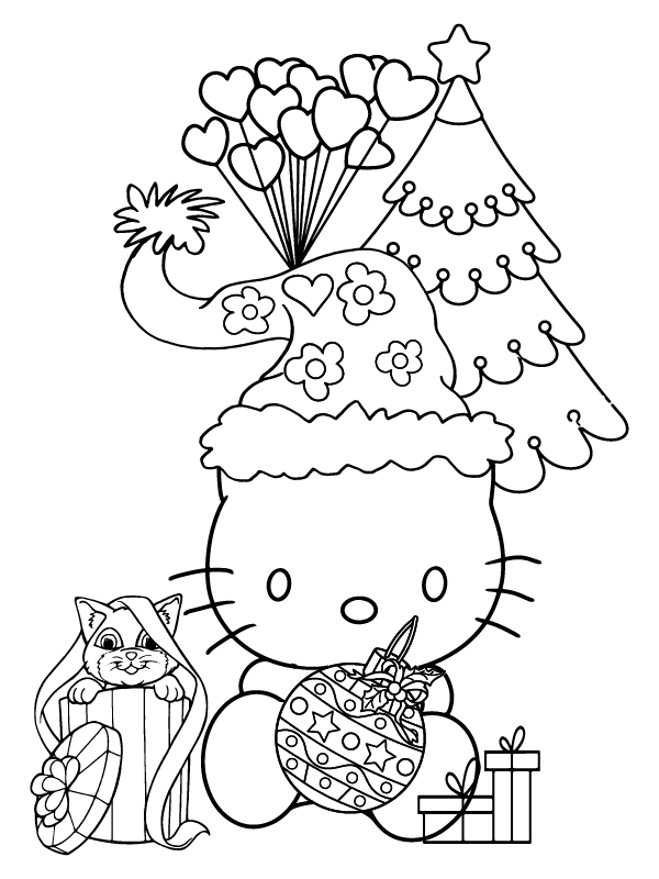 Happy Hello Kitty Christmas