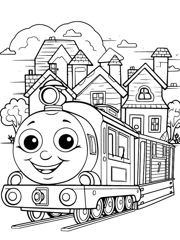 Happy Young Thomas and Friends