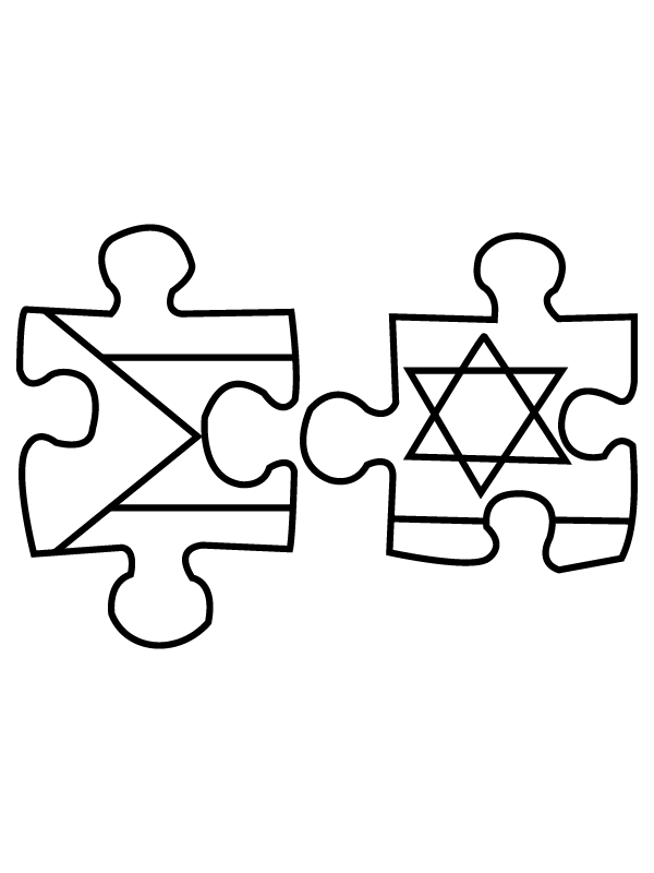 Harmony in Israel and Palestine Puzzle