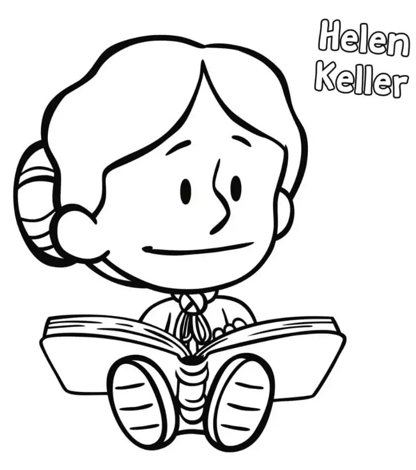 Helen Keller from Xavier Riddle