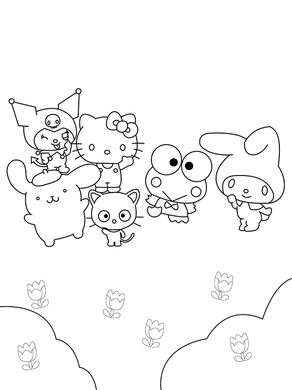 Hello Kitty and Friends Gathering