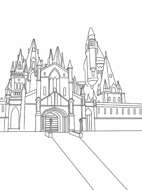 Hogwarts Peaceful Castle