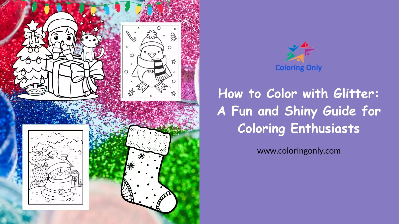 How to Color with Glitter: A Fun and Shiny Guide for Coloring Enthusiasts