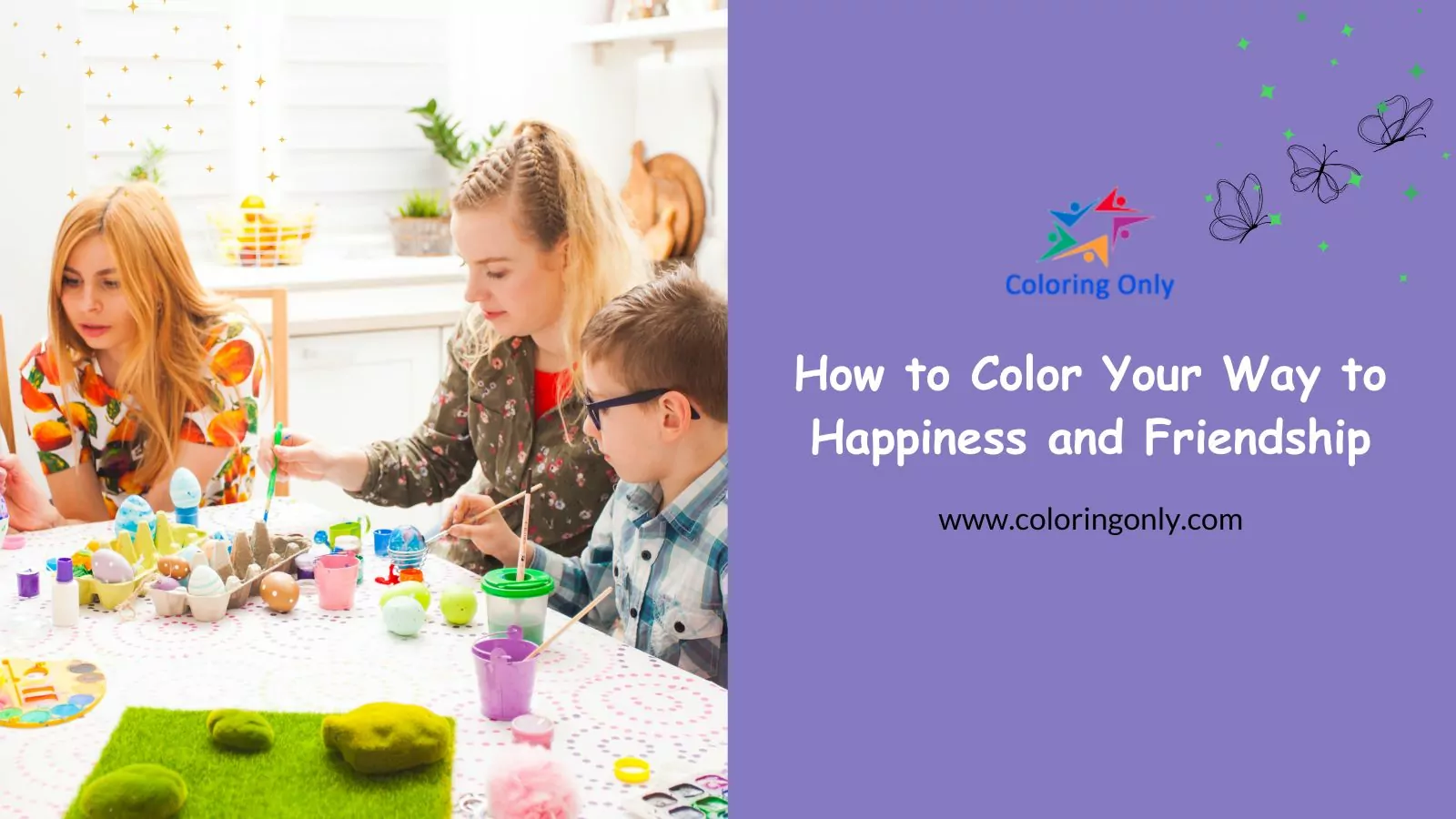 How to Color Your Way to Happiness and Friendship