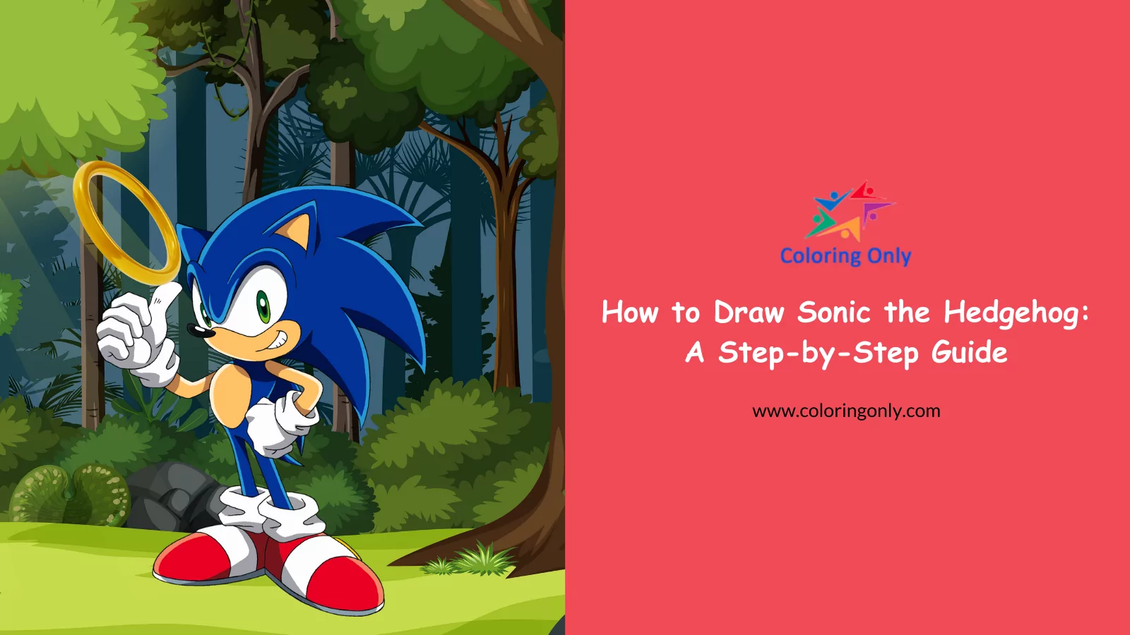 Como desenhar Sonic the Hedgehog: um guia passo a passo