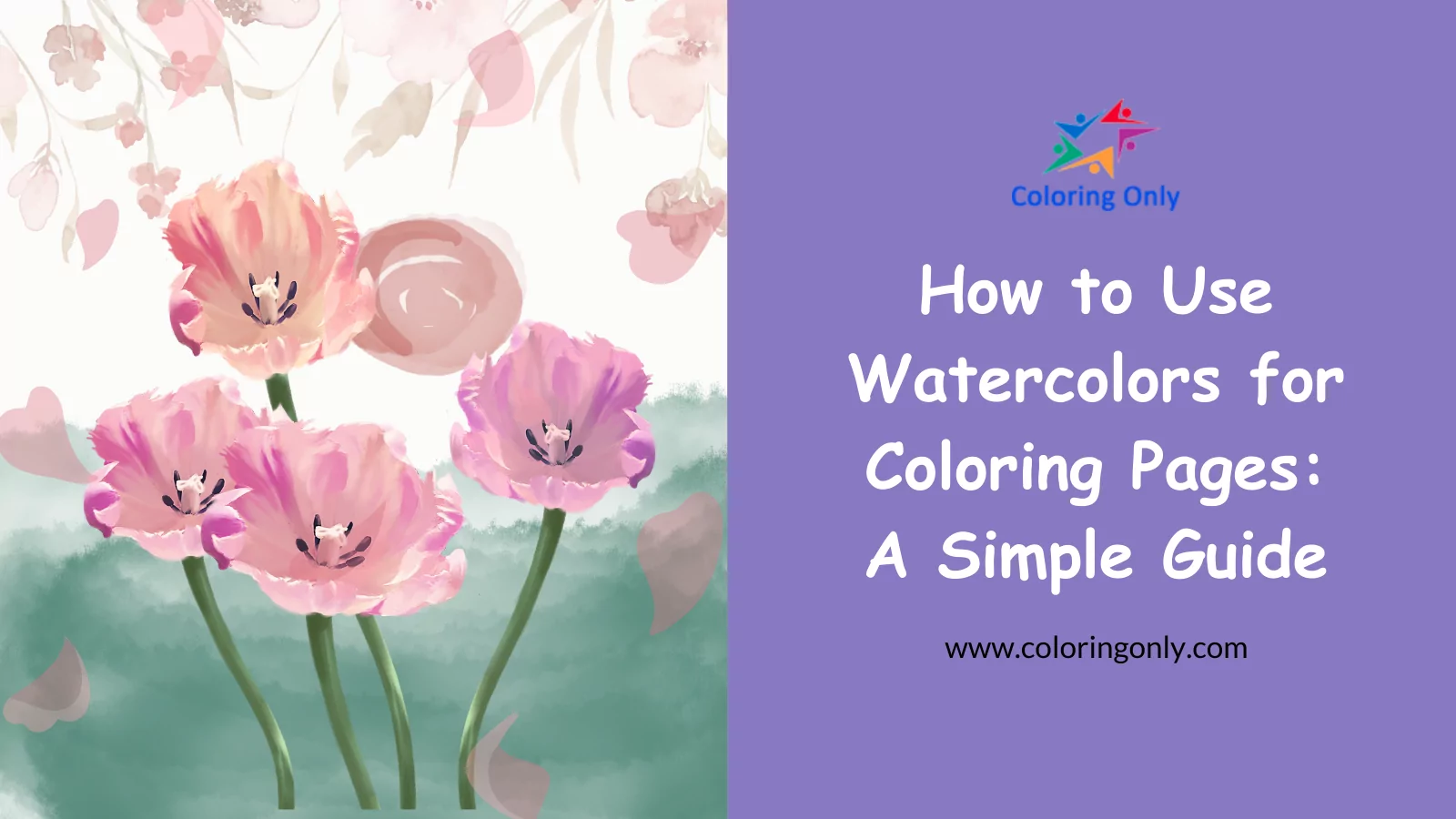 Wie man Aquarellfarben für Malvorlagen verwendet: Eine einfache Anleitung