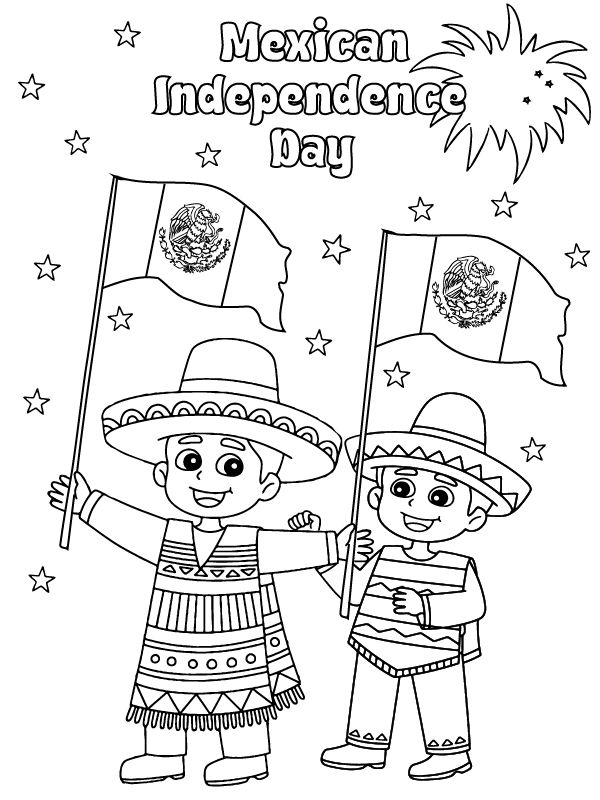 Interaktiver mexikanischer Unabhängigkeitstag