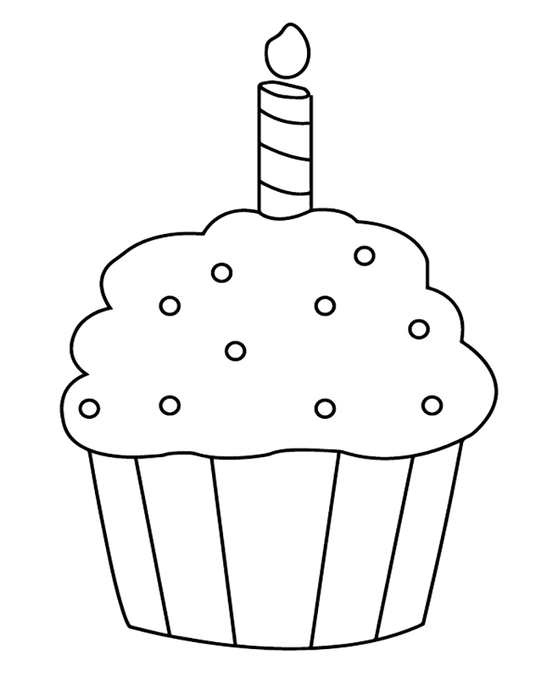 Kawaii Cupcake Birthday