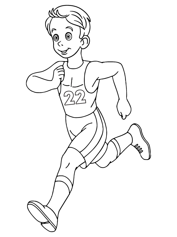Male Runner Athlete