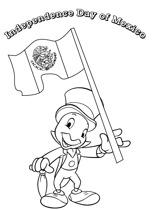 Mexican Independence Day Coloring Printable