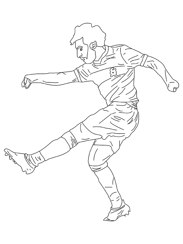 Mohamed Salah Drawing