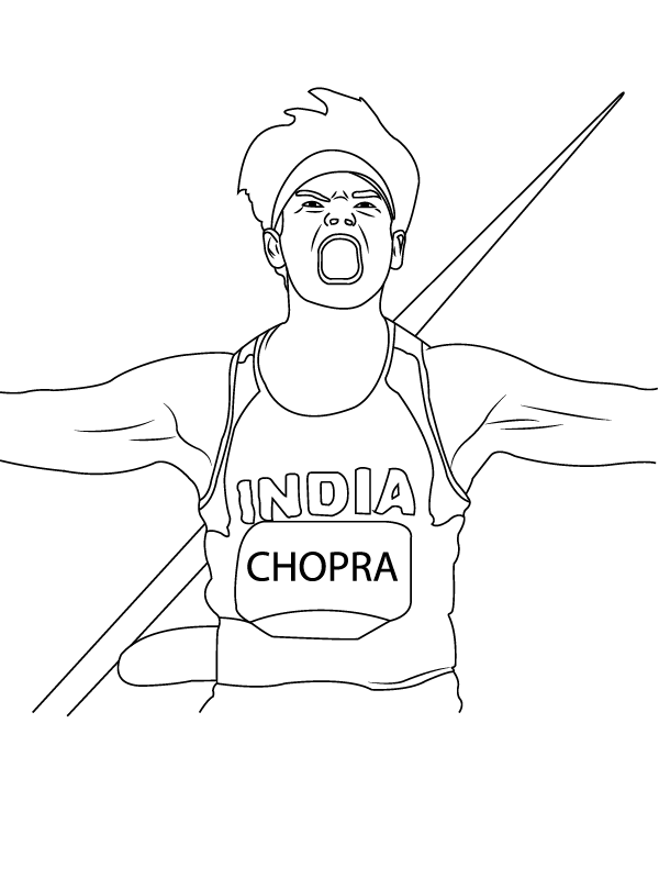 Neeraj Chopra Winning Moment
