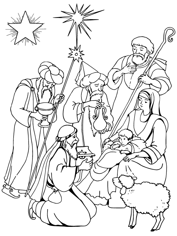 Orthodox Nativity Icon