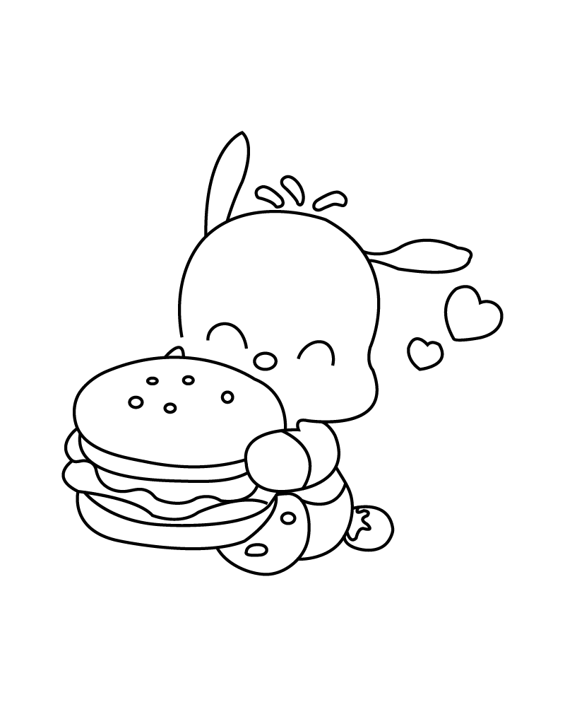 Pochacco und Essen