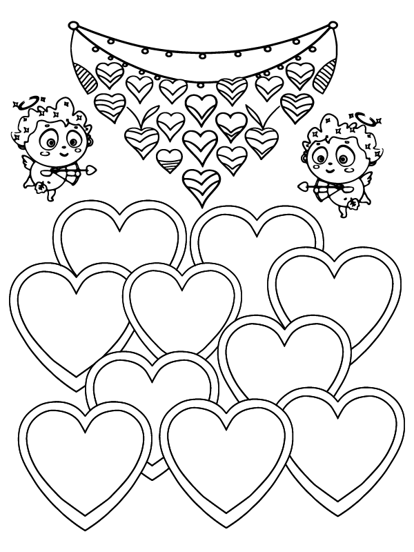 Printable Custom Heart Candy