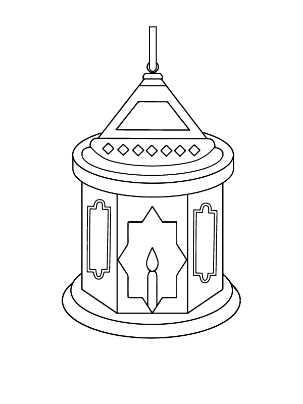 Religious Christmas Lantern