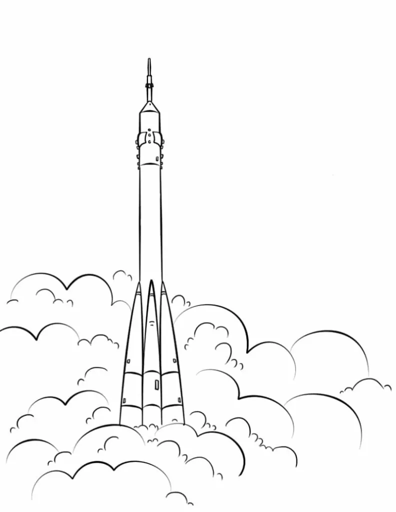 Start der Saturn-V-Rakete