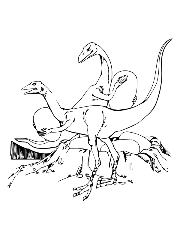 Saurischian Dinosaurs Printable