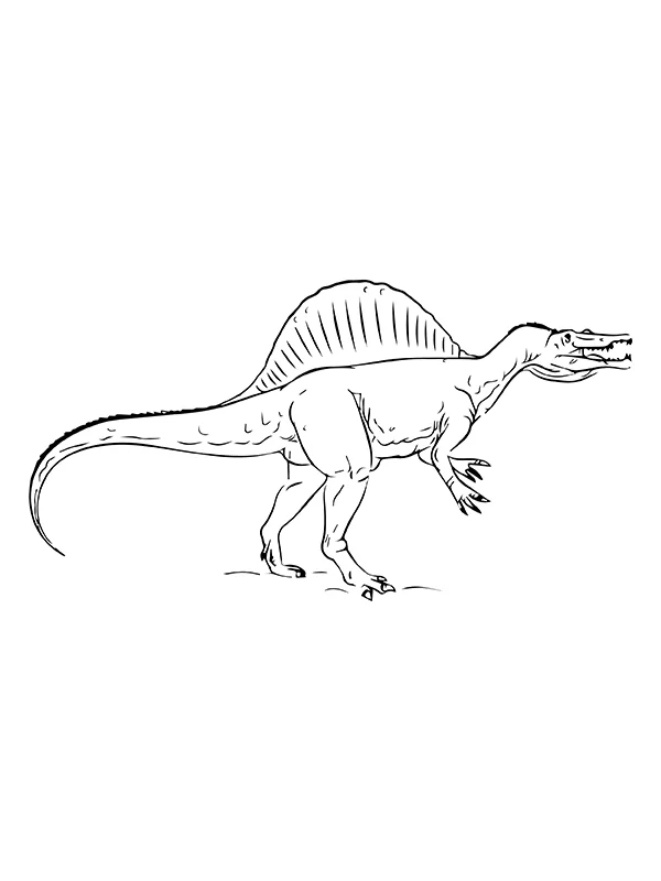 Simple Spinosaurus
