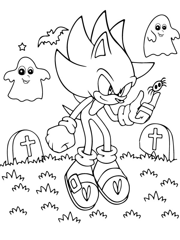 Sonic’s Eerie Cemetery Adventure