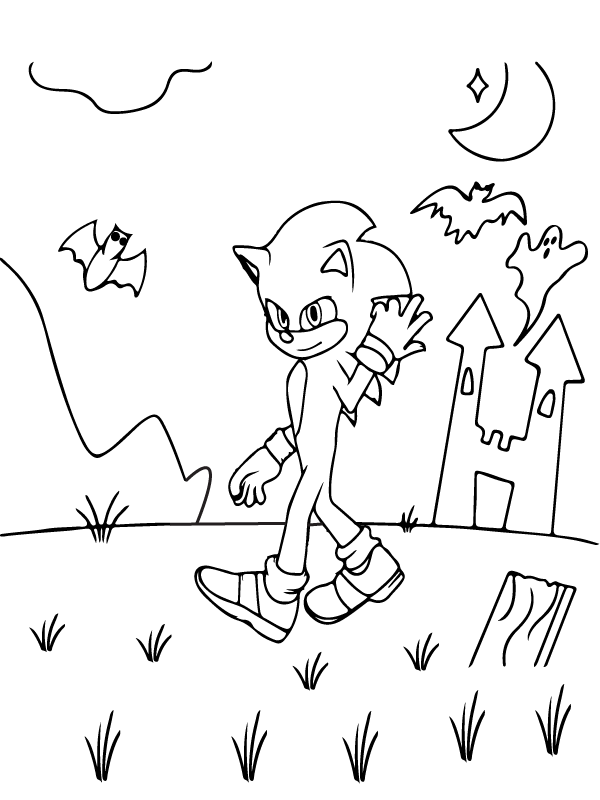Sonic’s Eerie Forest Adventure