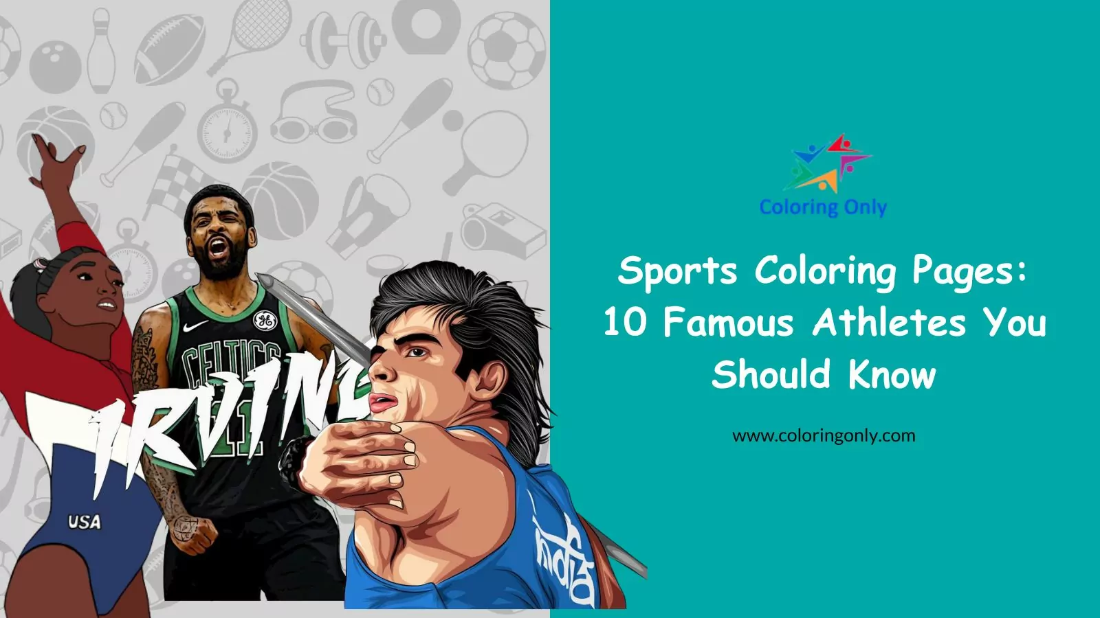 Sport-Malvorlagen: 10 berühmte Sportler, die Sie kennen sollten