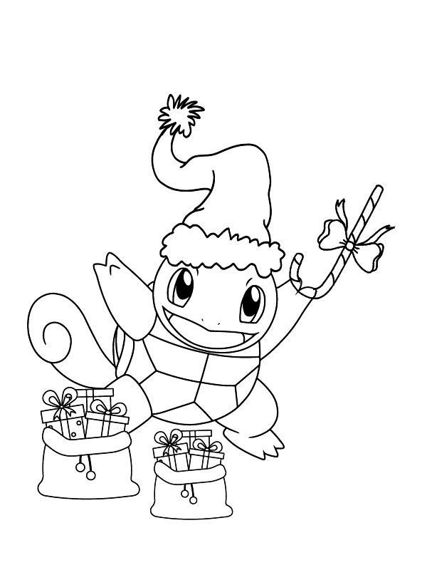 Squirtle with Gifts