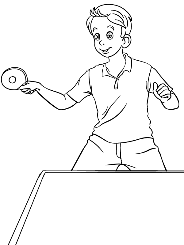 Table Tennis Adult Athlete