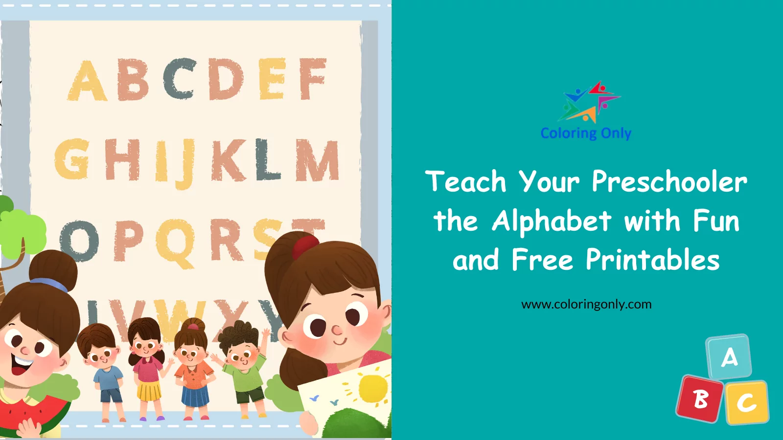 Teach Your Preschooler the Alphabet with Fun and Free Printables
