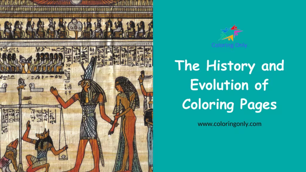 The History and Evolution of Coloring Pages