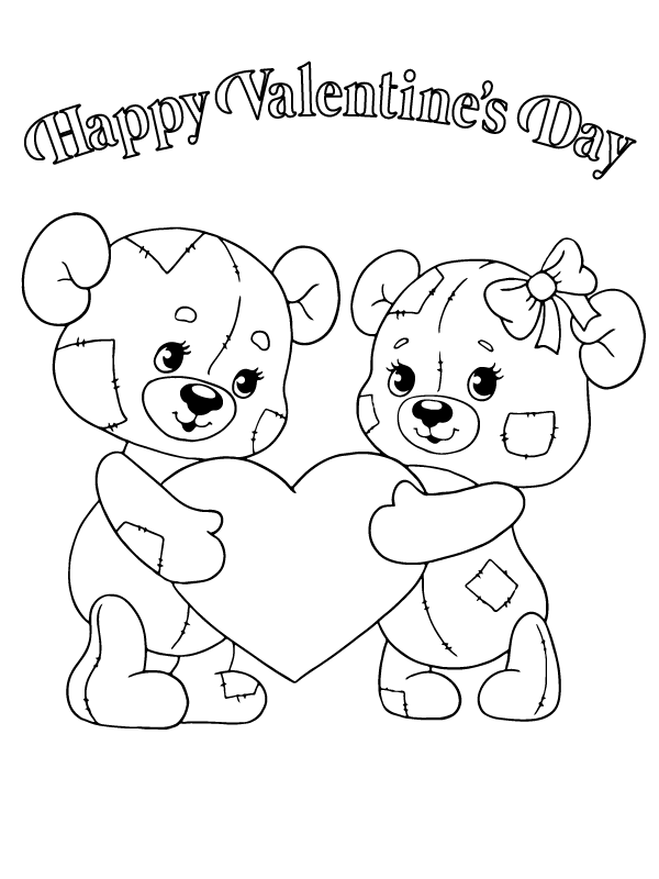 Valentine’s Day Cute Bears