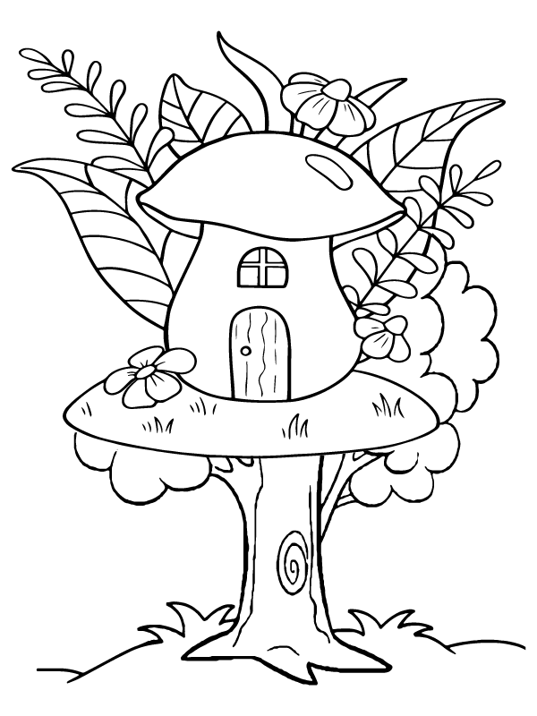 Whimsical Fairy House