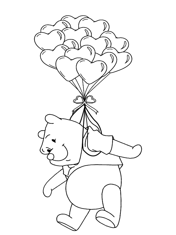 Winnie the Pooh Flying