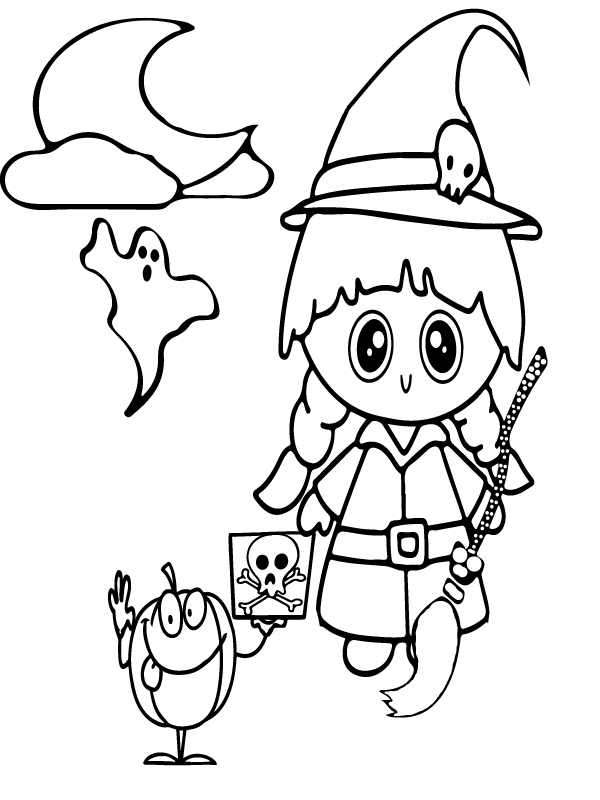 Witch Preschool Halloween