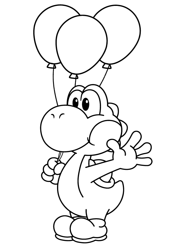Yoshi Wants a Balloon