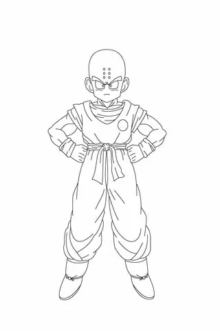 Dragon Ball Coloring Page